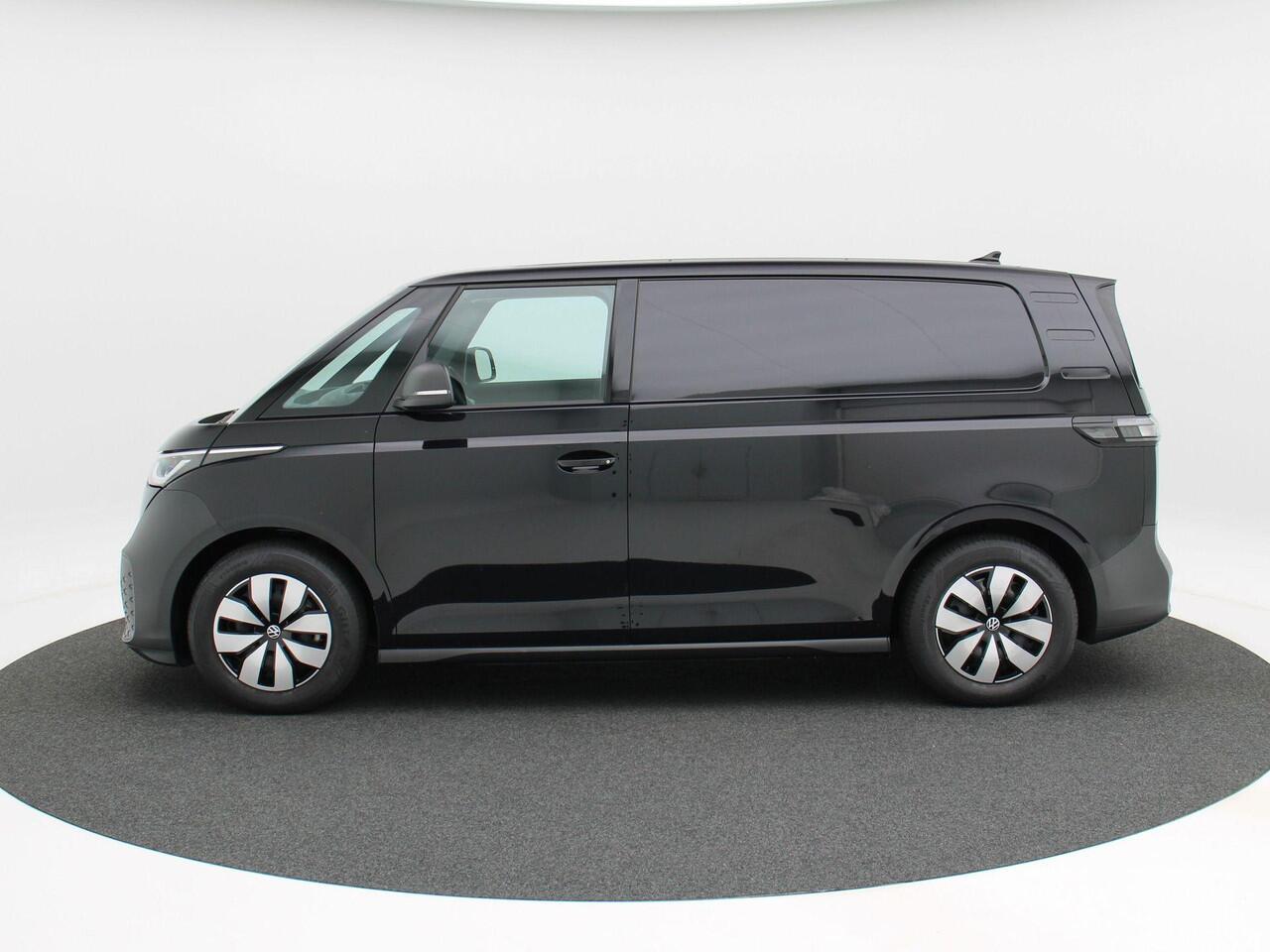 Volkswagen ID. Buzz Cargo Bedrijfswagens Economy Business 79 kWh 286 PK | Metallic zwart | App connect | 2 stoelen |