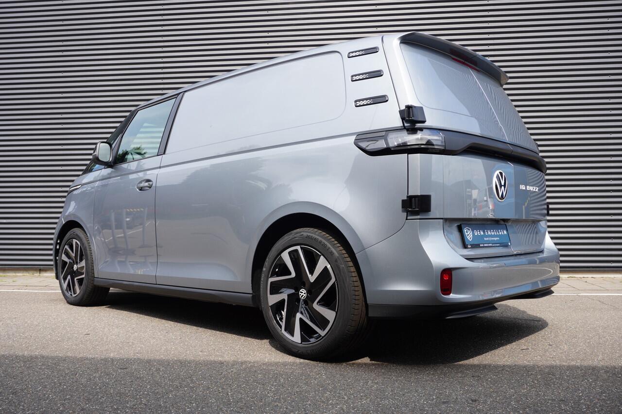 Volkswagen ID. Buzz Cargo ID. Buzz Cargo 286 pk ID. Buzz Cargo 286 pk, Bulli, Achteruitrijcamera, Comfortstoelen met armleuning, Navigatie, Achterdeuren zonder ruit, Trekhaak