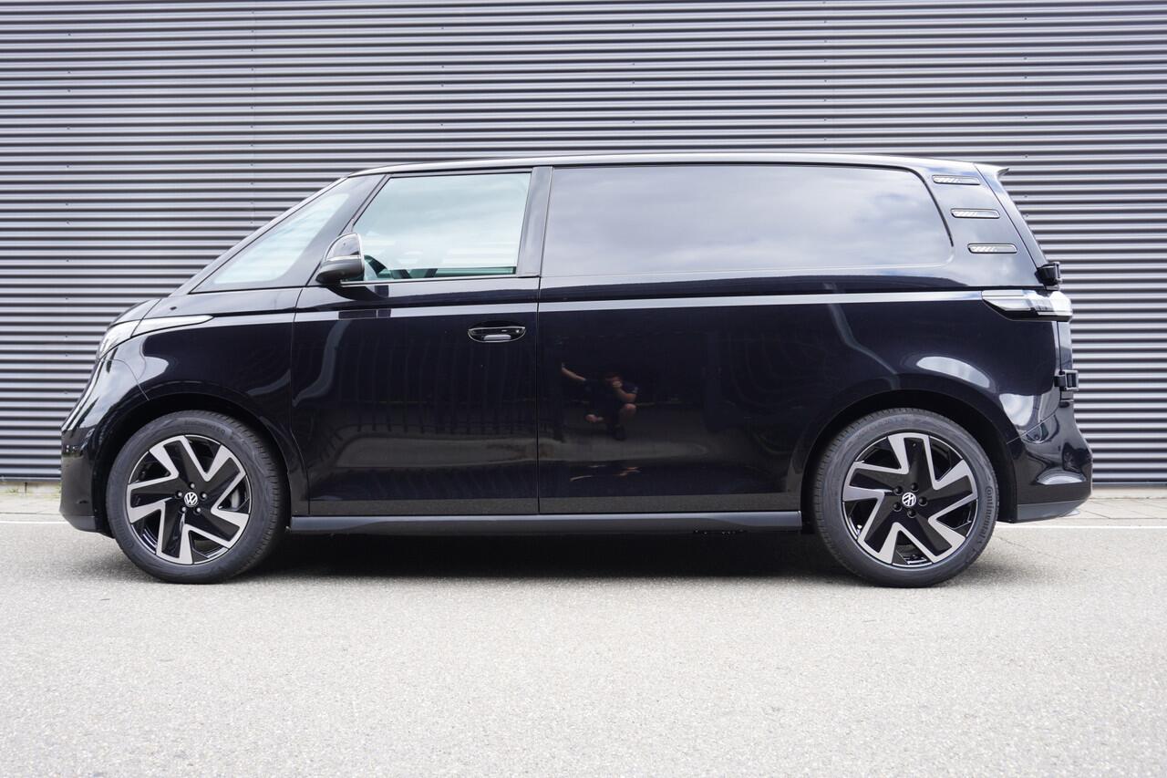 Volkswagen ID. Buzz Cargo ID. Buzz Cargo 340 pk 4-Motion ID. Buzz Cargo 340 pk 4-Motion, Anniversary Edition, Achteruitrijcamera, Bijrijdersbank, Navigatie, Achterdeuren zonder ruit, Warmtepomp