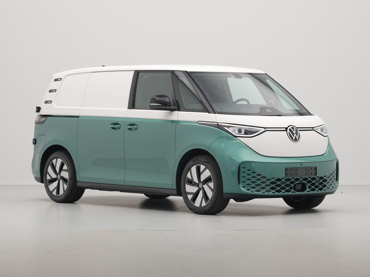 Volkswagen ID. Buzz Cargo Anniversary Edition 79 kWh 210kW 286PK Two Tone Wit/Mintgroen