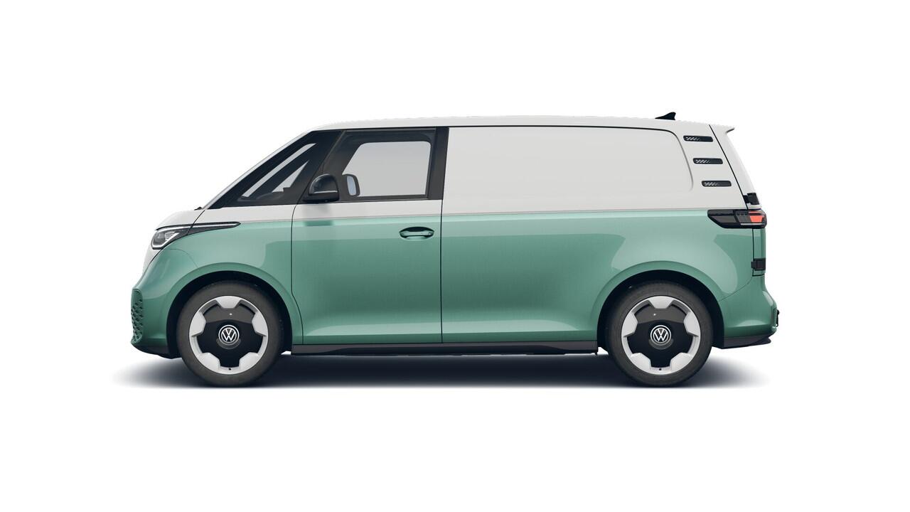 Volkswagen ID. Buzz Cargo Anniversary Edition 79 kWh 4MOTION 340 PK | Trekhaak 1.800KG trekken | 360 graden camera | Achterdeuren