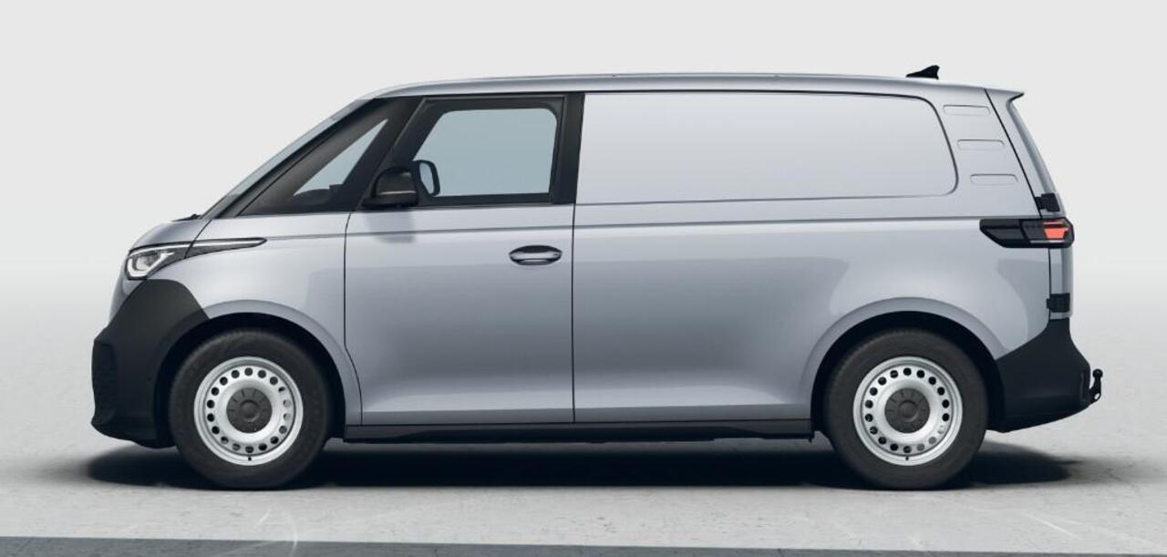 Volkswagen ID. Buzz Cargo Bedrijfswagens Economy Business 125 kW (170 pk) Elektromotor | Voorstoelen verwarmbaar | Bekleding, stof robuust | 360 graden camera | Trekhaak | Assistance pakket plus |