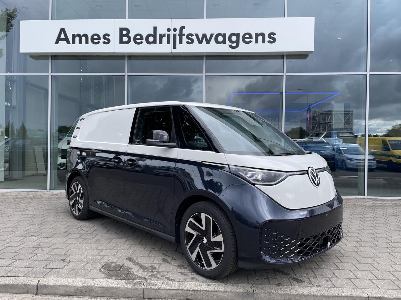 Volkswagen ID. Buzz Cargo Anniversary Edition 79 kWh 4MOTION 340 PK | Trekhaak 1.800KG trekken | 360 graden camera | Achterdeuren