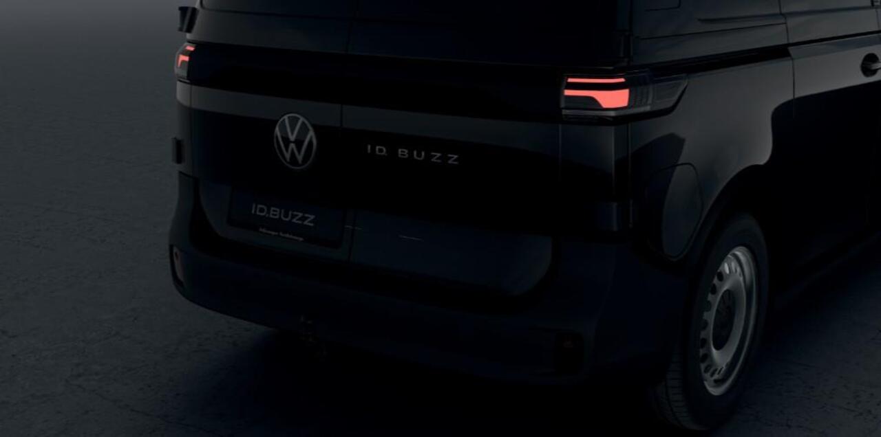 Volkswagen ID. Buzz Cargo Bedrijfswagens Economy Business 125 kW (170 pk) Elektromotor | Voorstoelen verwarmbaar | Bekleding, stof robuust | 360 graden camera | Trekhaak | Assistance pakket plus |