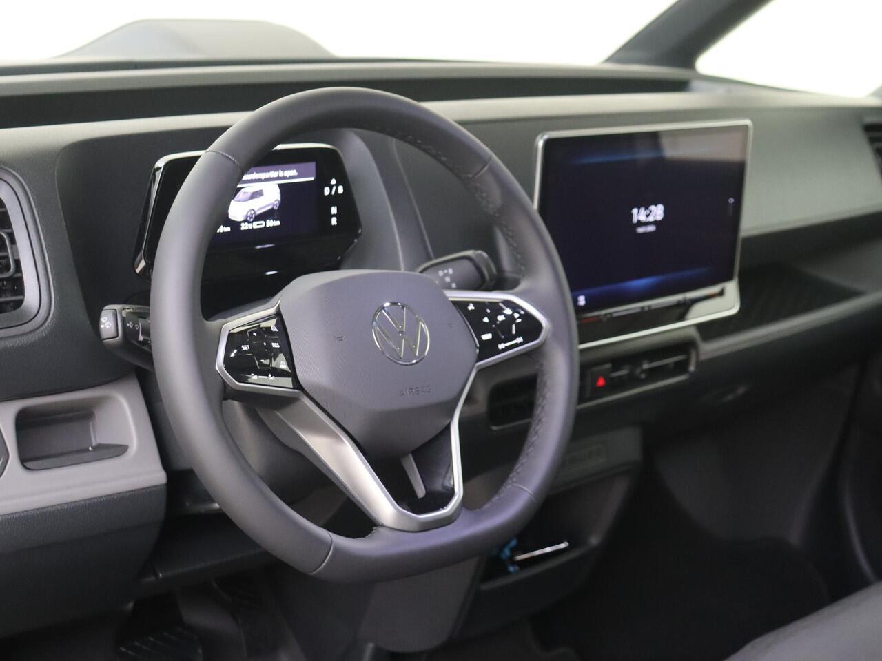 Volkswagen ID. Buzz Cargo Bedrijfswagens Economy Business 125 kW (170 pk) Elektromotor | Voorstoelen verwarmbaar | Bekleding, stof robuust | 360 graden camera | Trekhaak | Assistance pakket plus |