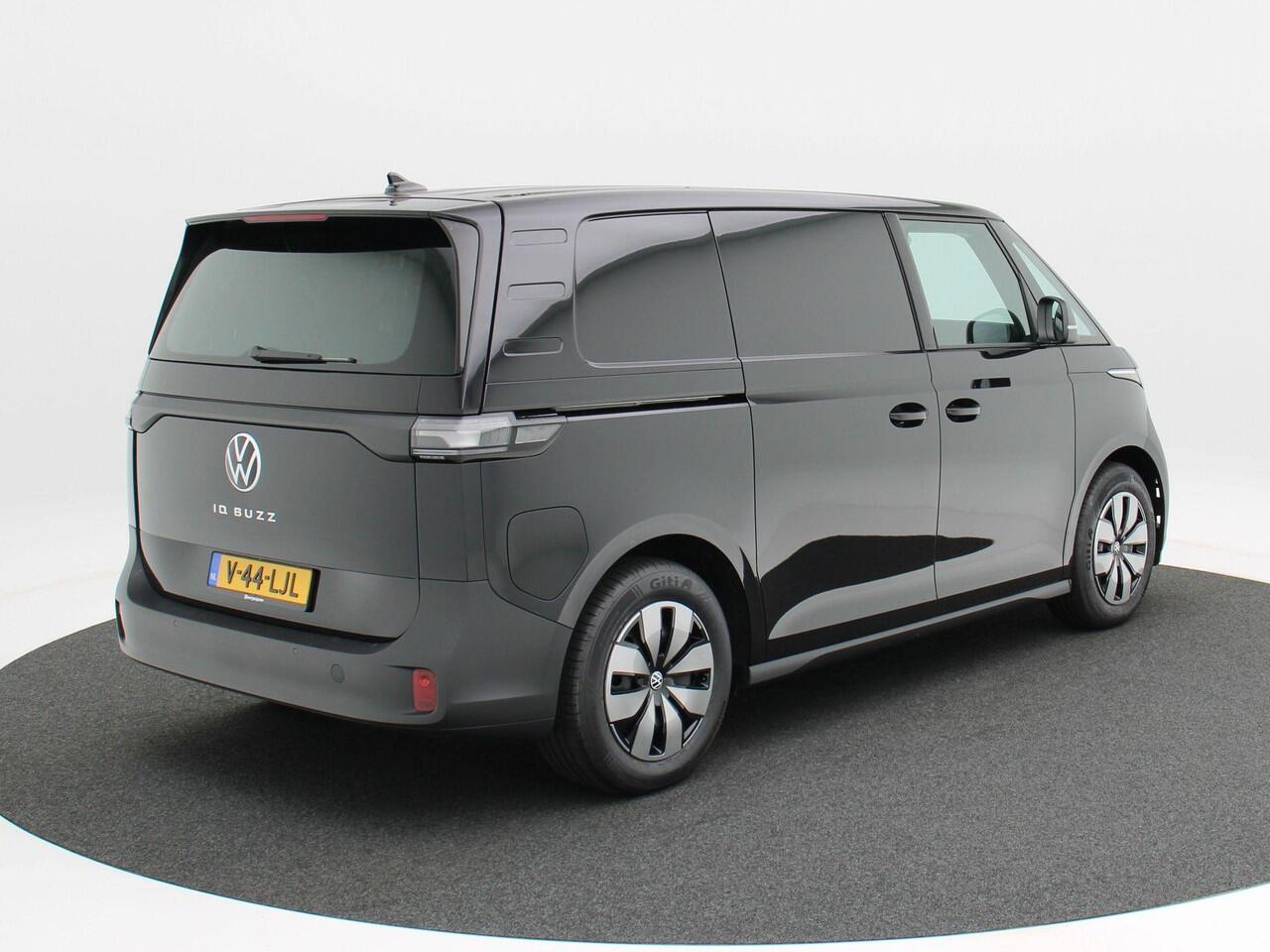 Volkswagen ID. Buzz Cargo Bedrijfswagens Economy Business 79 kWh 286 PK | Metallic zwart | App connect | 2 stoelen |