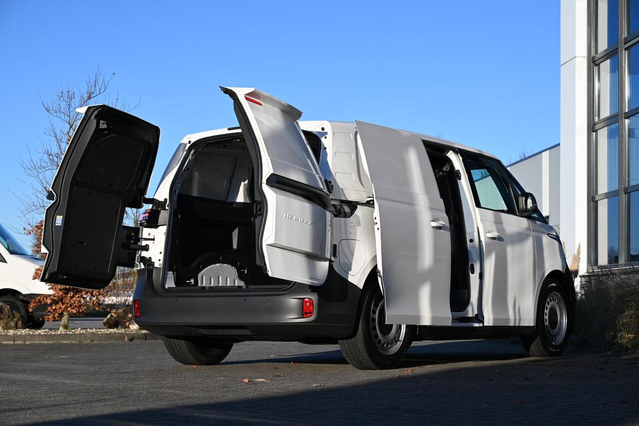 Volkswagen ID. Buzz Cargo 79 kWh 286 PK | Deuren | Cam | LED | White Edition ?454 km ?¤ 475 P.M