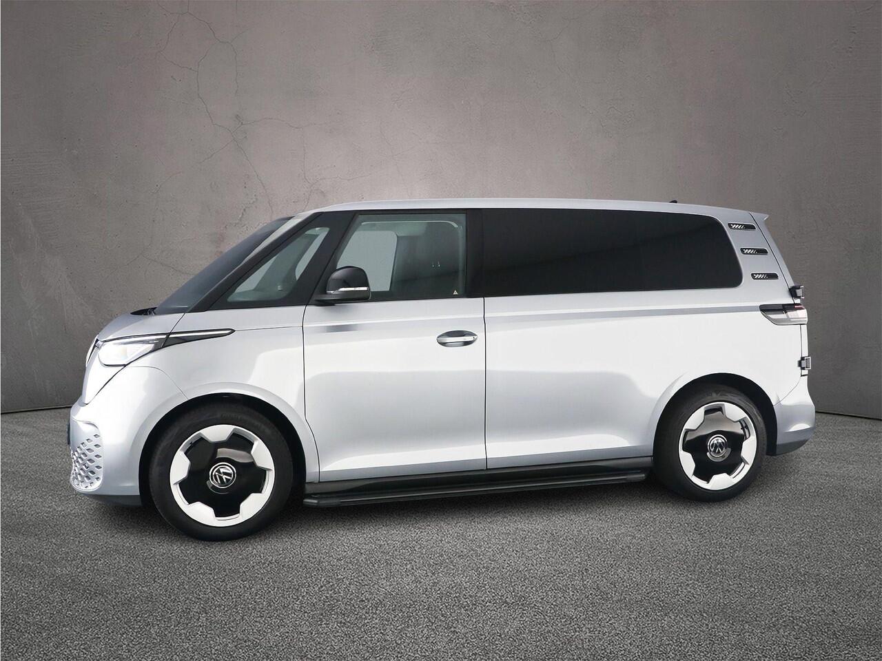 Volkswagen ID. Buzz Cargo Bulli Edition 286pk 79 kWh | Stuurverwarming | Glasslook | Navigatie | Trekhaak | OpenClose-pakket | Sidesteps | Comfort-tussenwand