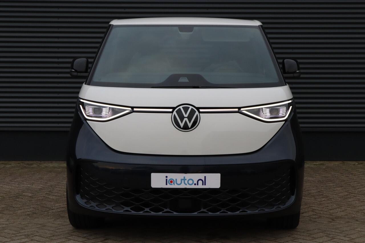 Volkswagen ID. Buzz Pro 286pk 86 kWh LWB 7p. IQ.Light/ACC/Camera/Elek. schuifdeuren/Keyless/Dodehoek/Elek. klep/20"