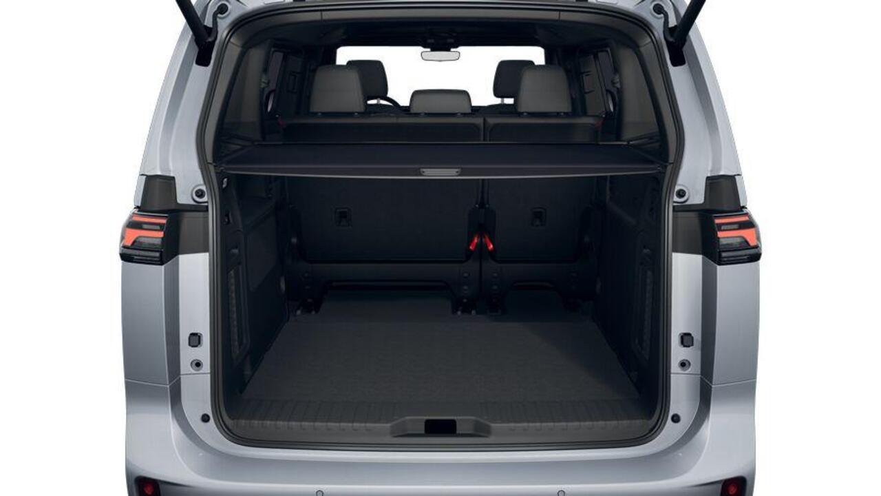 Volkswagen ID. Buzz Bedrijfswagens GTX 250 kW (340 pk) 4M Elektromotor 7pers | 7 zits pakket | Bekleding, 'ArtVelours' GTX Premium | Velgen 'Caracas', 21 inch lichtmetaal | Levering 2025 | Open & Close Pakket Plus |