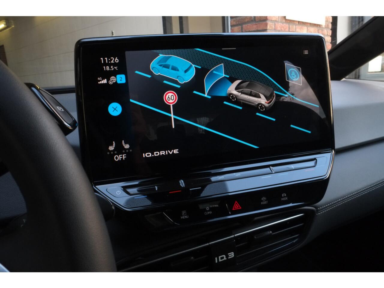 Volkswagen ID.3 Pro 59 kWh Achteruitrijcamera, Adaptive cruisecontrol