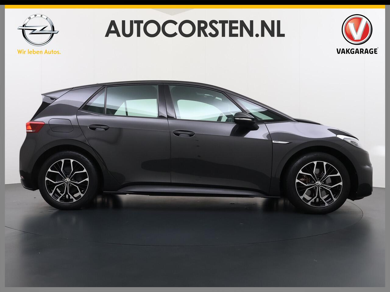 Volkswagen ID.3 Pro 58kWh Apple Carplay Android Adap.Cruise App-Connect SOH 92% Navi Ecc Pdc-a+v Voorklimatisering Stoelverwarming Bordherkenning Lane-Assist Lmv Led Rijstrooksensor Origineel Nederlandse Auto 1e eigenaar