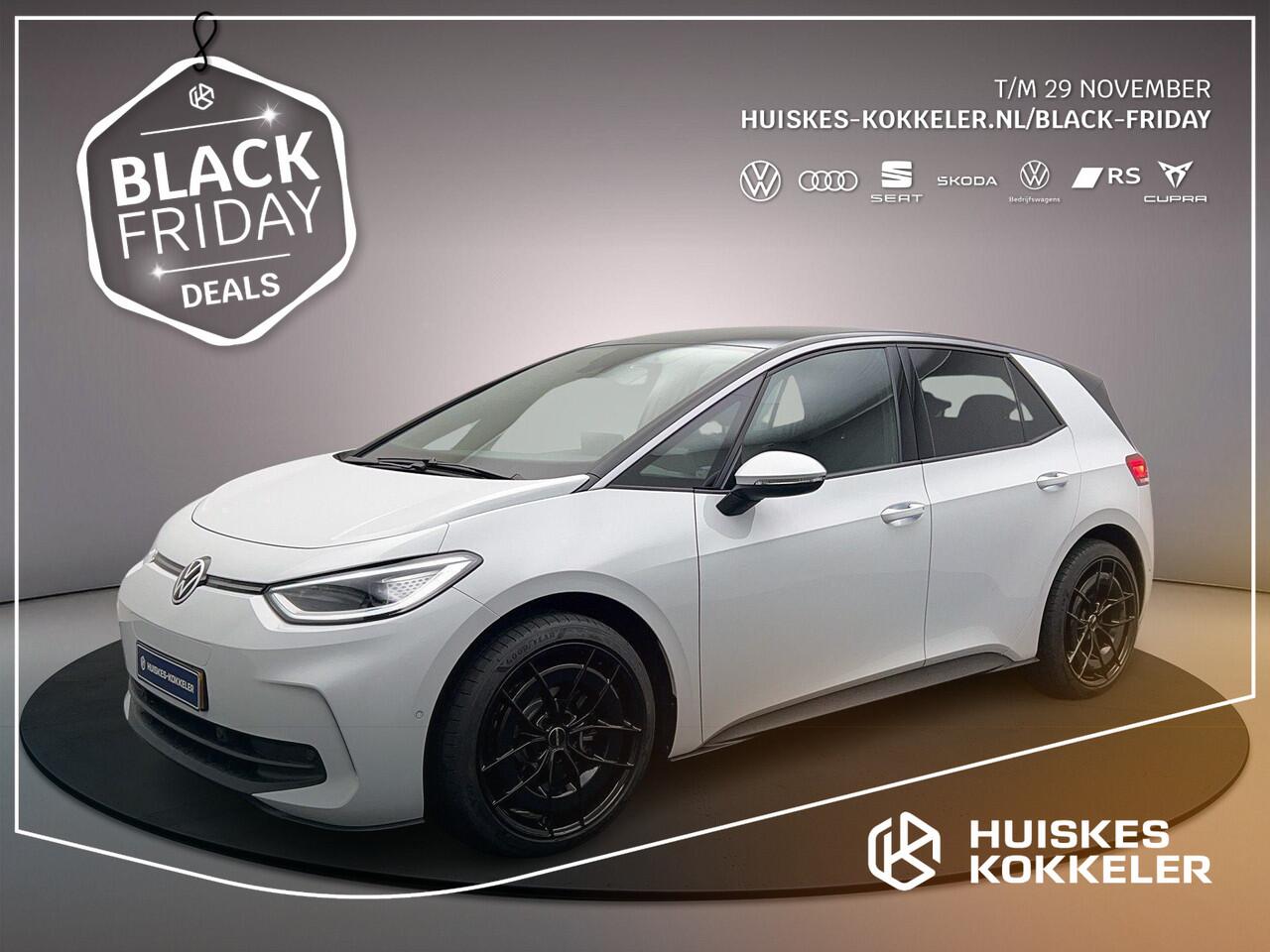 Volkswagen ID.3 Pro Business 204pk Automaat Adaptive cruise control, Stuurwiel verwarmd, Achteruitrijcamera, Navigatie, LED matrix koplampen, Stoelverwarming, Parkeersensoren