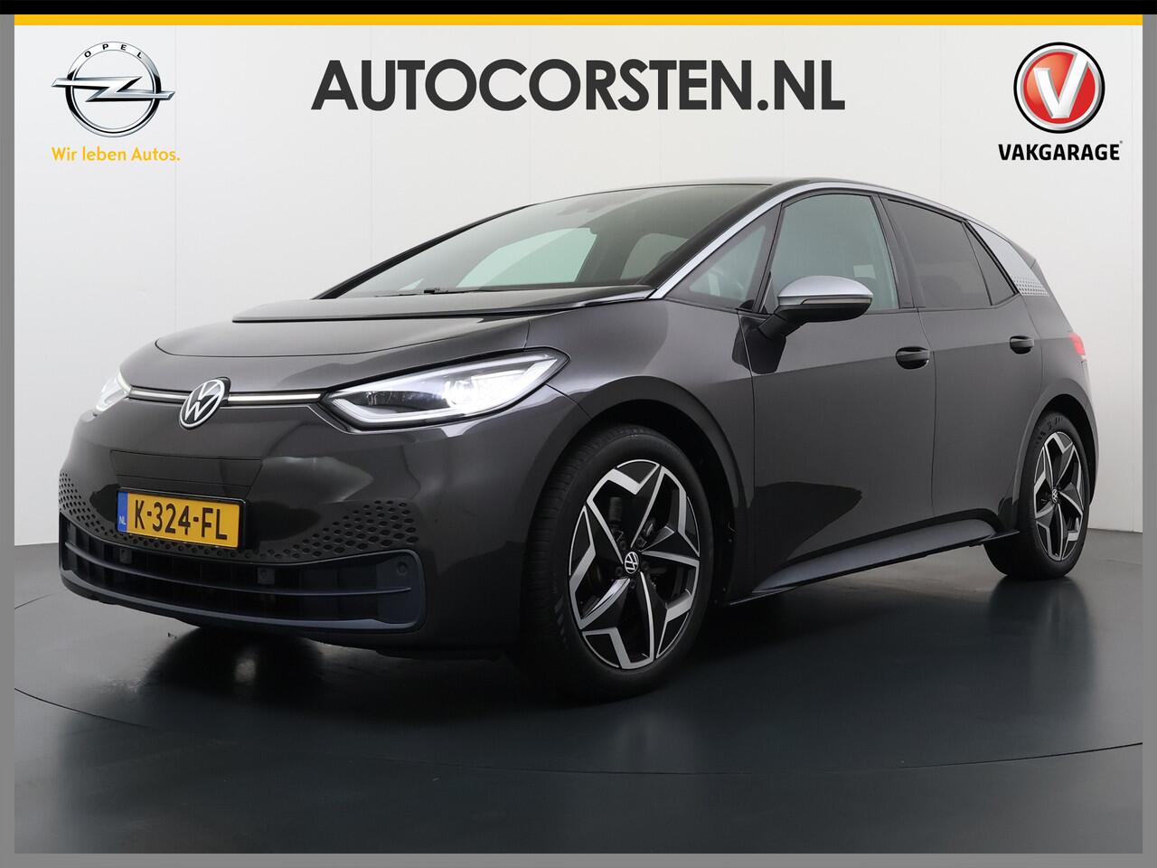 Volkswagen ID.3 First Plus 58kWh Navi-Pro Adap.Cruise Camera 19" Ecc Apple Carplay Android Auto SOH 86% Stoel+Stuurverwarming Lmv Matrix led Privacy Glas Keyless Rijstrooksensor Origineel Nederlandse Auto