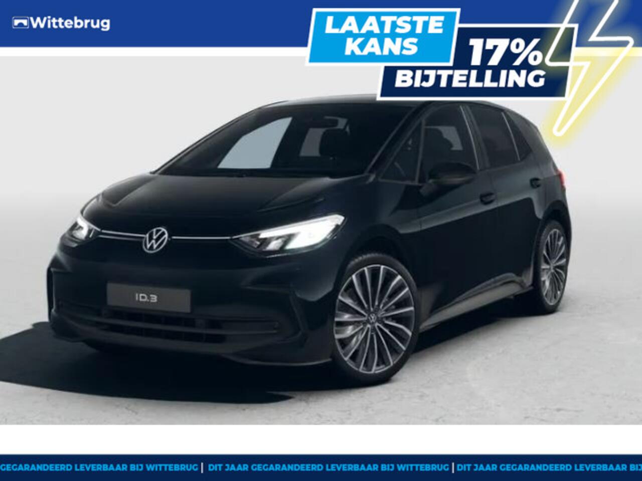 Volkswagen ID.3 Pro Business 59 kWh *Black Edition* !!!Profiteer ook van 2.000 EURO inruilpremie!!!