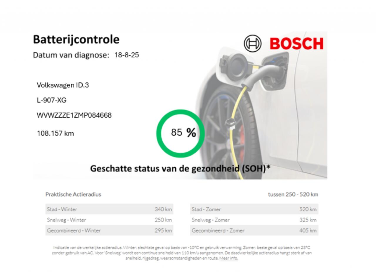 Volkswagen ID.3 Life 58 kWh - Carplay, Stoel/stuur verwarming, SOH 85%