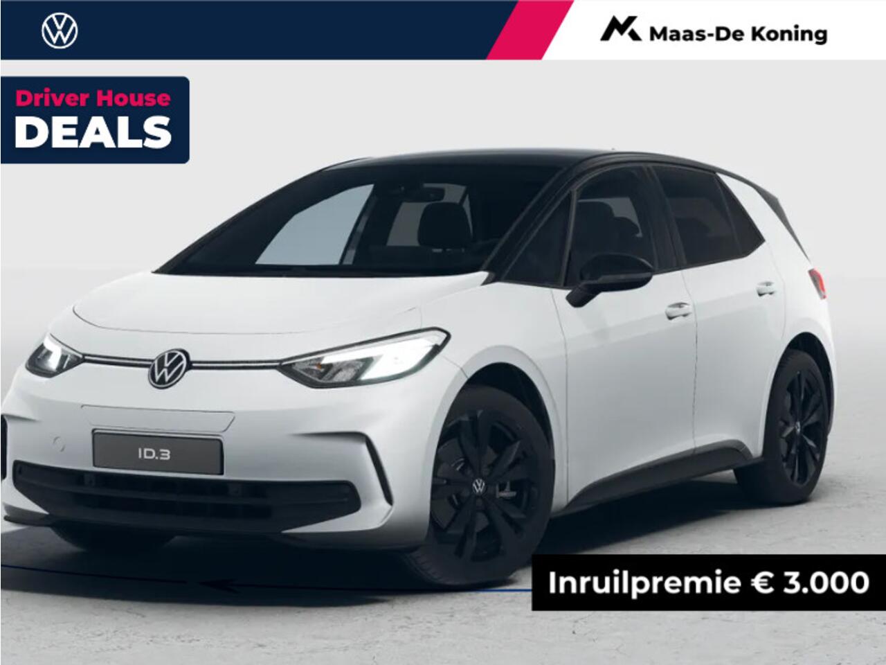Volkswagen ID.3 Limited Edition 52 kWh accu 170 PK · Sfeerverlichting · Multifunctioneel stuurwiel · Prijs is inclusief inruilpremie ·