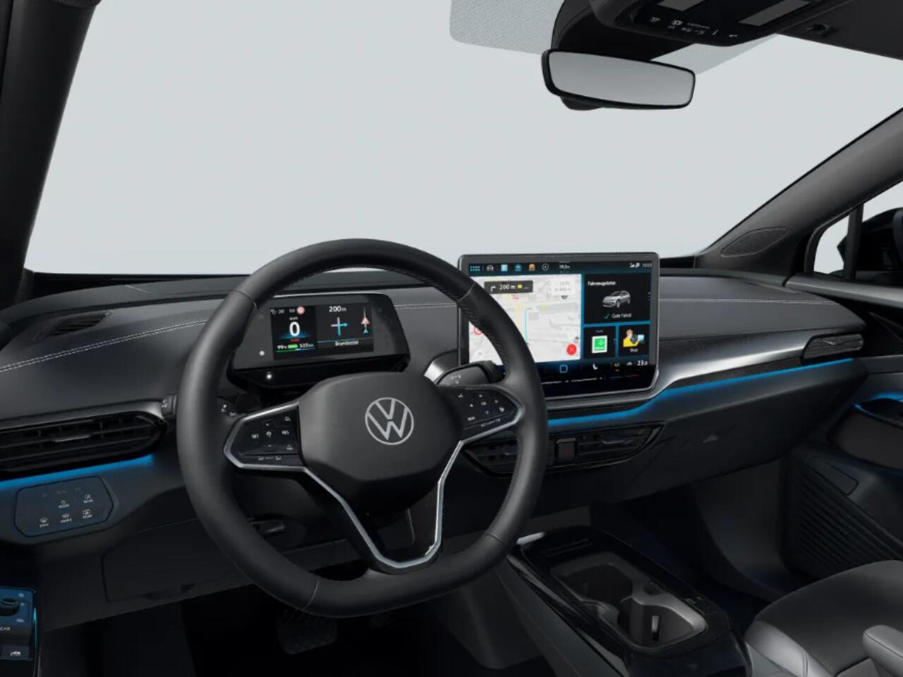 Volkswagen ID.4 Limited Edition 52 kWh accu 170 PK PRIVATE LEASE VANAF ¤459P/M · Achteruitrijcamera · Draadloze telefoonlader · Sfeerverlichting · Voorstoelen verwarmd · Voorraad OUTLET