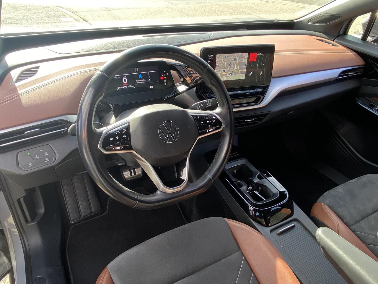 Volkswagen ID.4 Pro 77 kWh (WLTP 528km) met o.a. trekhaak, navigatie, LED, 19", allseason, etc.