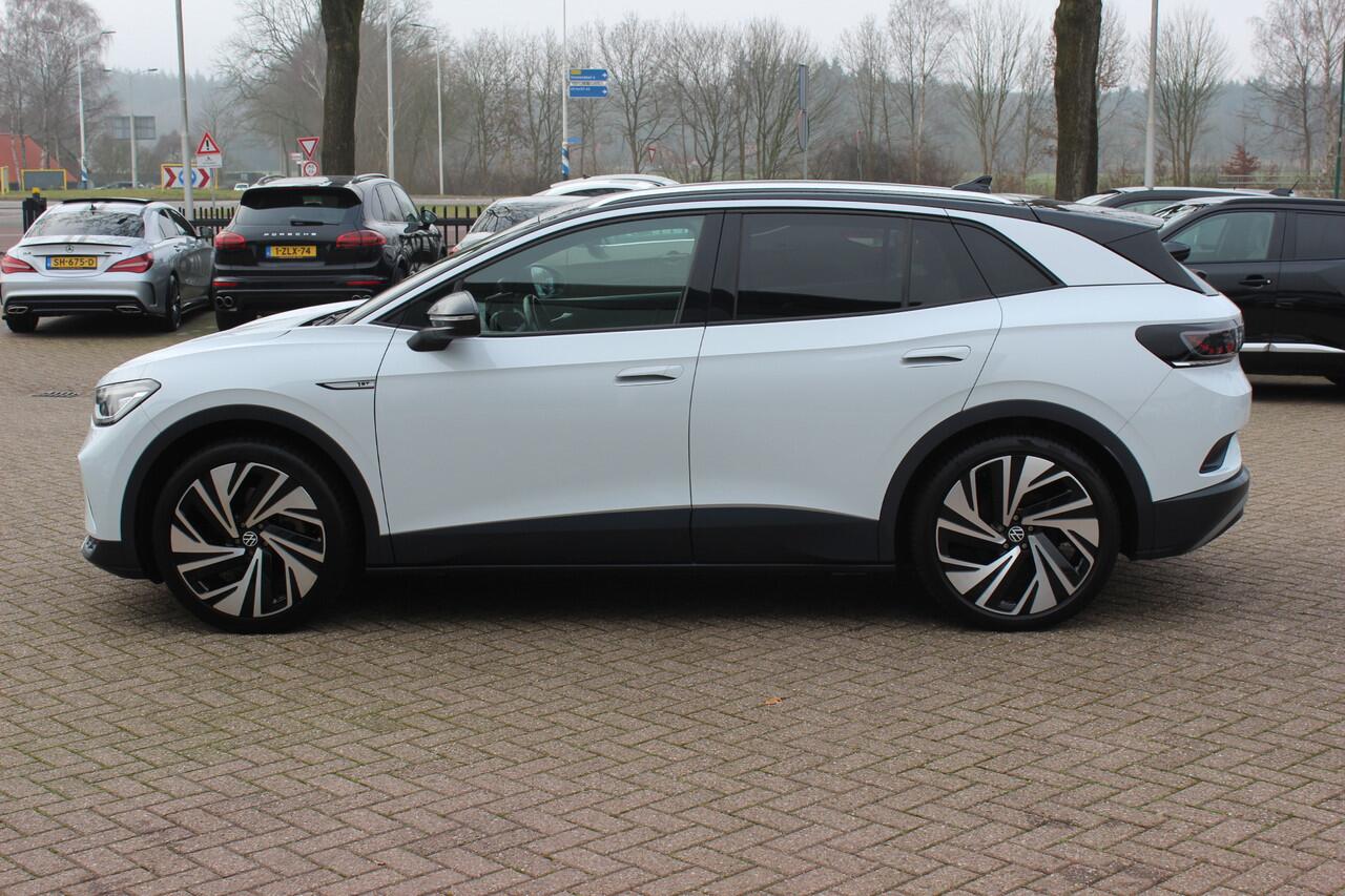 Volkswagen ID.4 Max 77 kWh / SOH 90,1% / Full option! / warmtepomp/ Panoramadak / Camera / Head-up / Keyless / 20'' / ACC / Dodehoek / Elektr. stoelen / Massage / Navigatie / Stuurverwarming