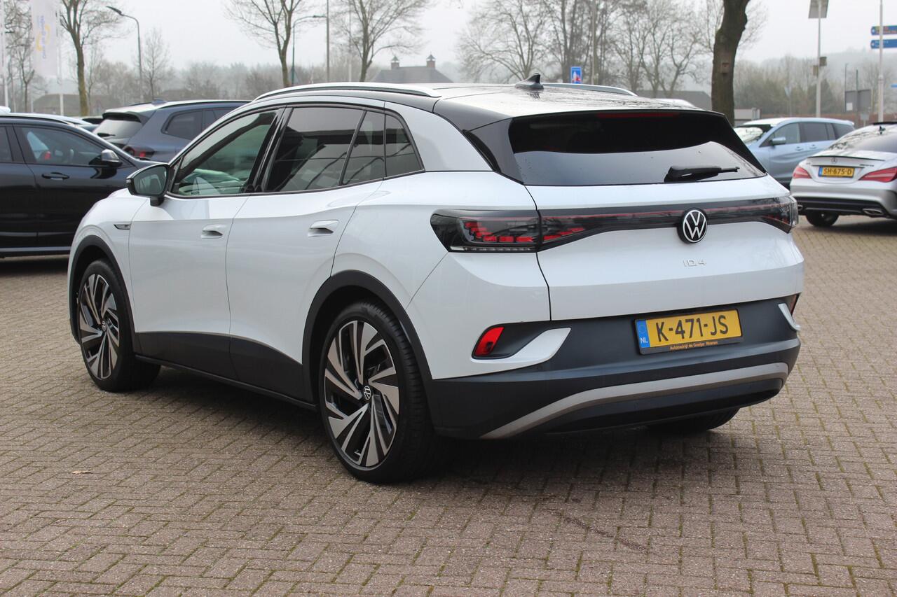 Volkswagen ID.4 Max 77 kWh / SOH 90,1% / Full option! / warmtepomp/ Panoramadak / Camera / Head-up / Keyless / 20'' / ACC / Dodehoek / Elektr. stoelen / Massage / Navigatie / Stuurverwarming