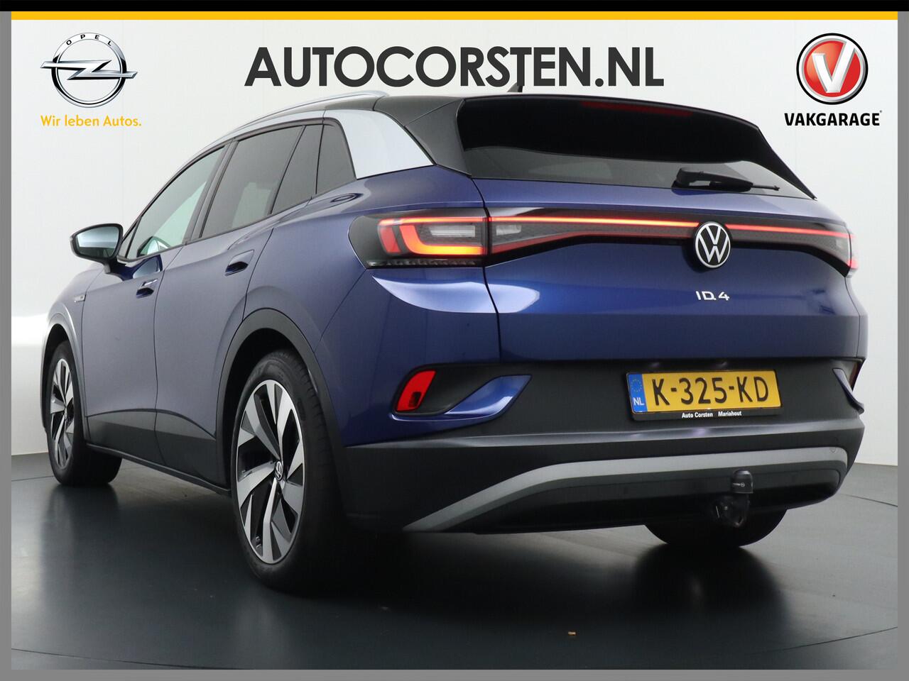 Volkswagen ID.4 First 77kWh Trekhaak Adap.Cruise Camera Pdc Android Auto Apple Carplay Stoelverwarming Navi Ecc Mirrorlink Privacy Glas Lmv Keyless DAB SOH=90% Origineel Nederlandse Auto 1.000KG Trekgewicht
