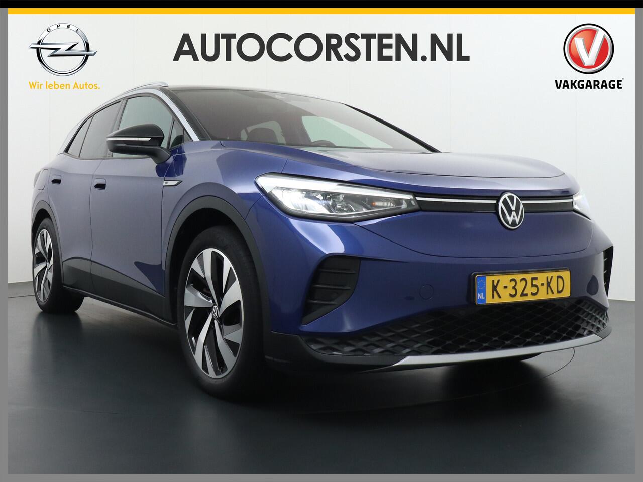 Volkswagen ID.4 First 77kWh Trekhaak Adap.Cruise Camera Pdc Android Auto Apple Carplay Stoelverwarming Navi Ecc Mirrorlink Privacy Glas Lmv Keyless DAB SOH=90% Origineel Nederlandse Auto 1.000KG Trekgewicht