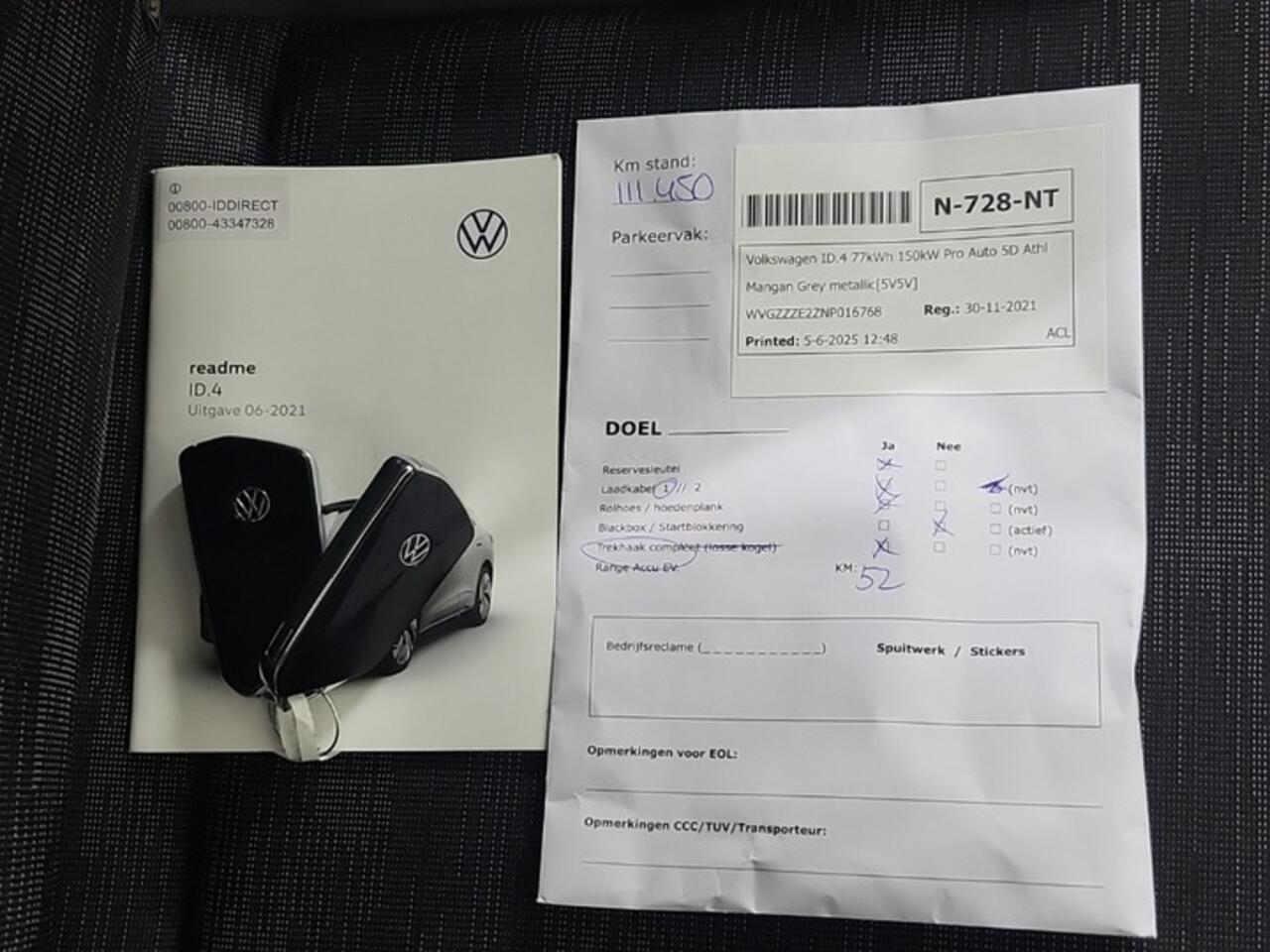 Volkswagen ID.4 Pro 77 kWh 3-Fase 1e-Eig. & Keurig-Onderh. BOVAG-Garantie. NL-Auto..