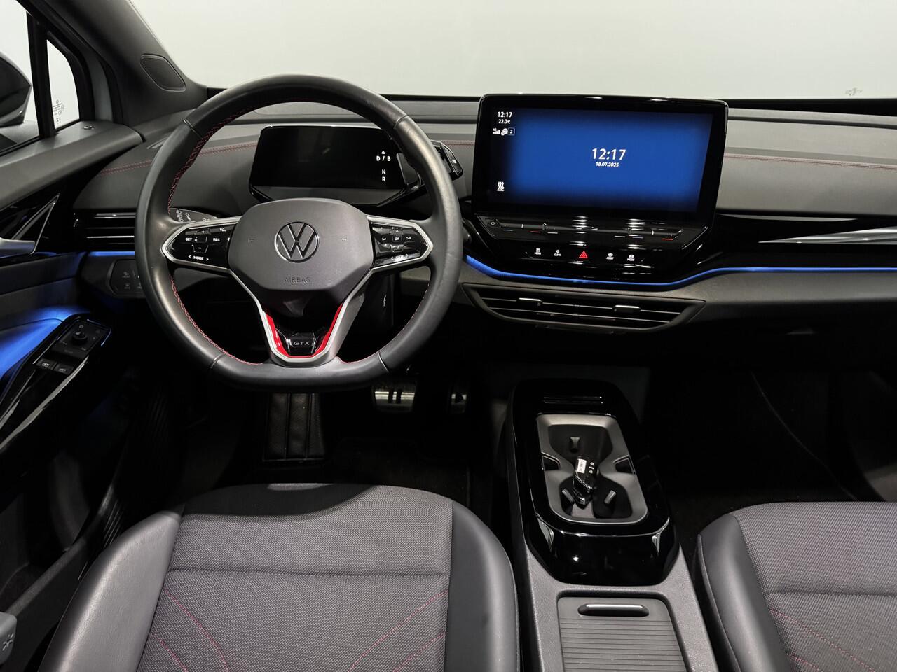 Volkswagen ID.4 GTX Advantage 4Motion 77 kWh 300PK Half leder, 360 Camera, Navi, Head-up display, IQ Light, Elektrische achterklep, Sfeerverlichting