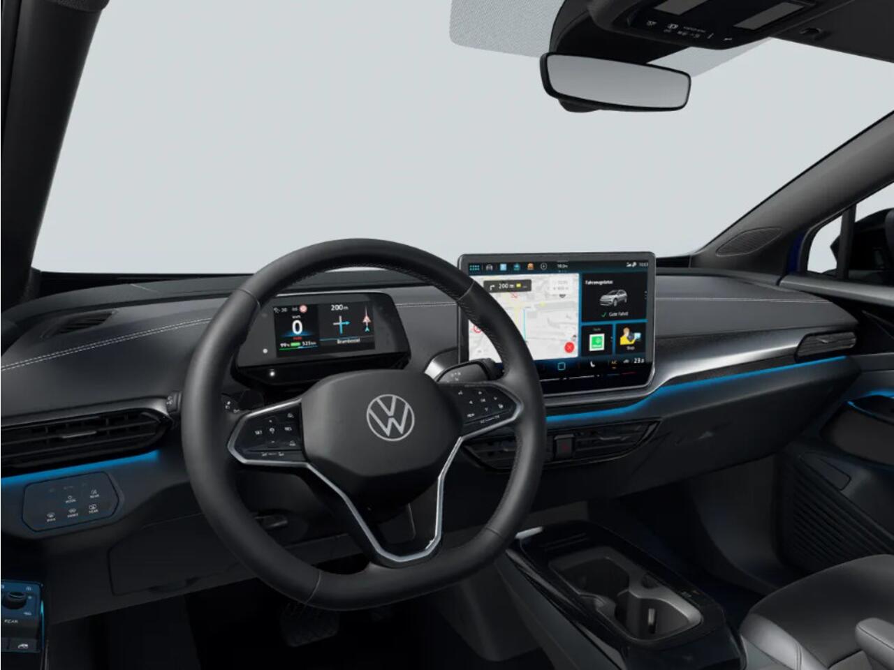 Volkswagen ID.4 Limited Edition 52 kWh accu 170 PK PRIVATE LEASE VANAF ¤459P/M · Achteruitrijcamera · Draadloze telefoonlader · Sfeerverlichting · Voorstoelen verwarmd · Voorraad OUTLET