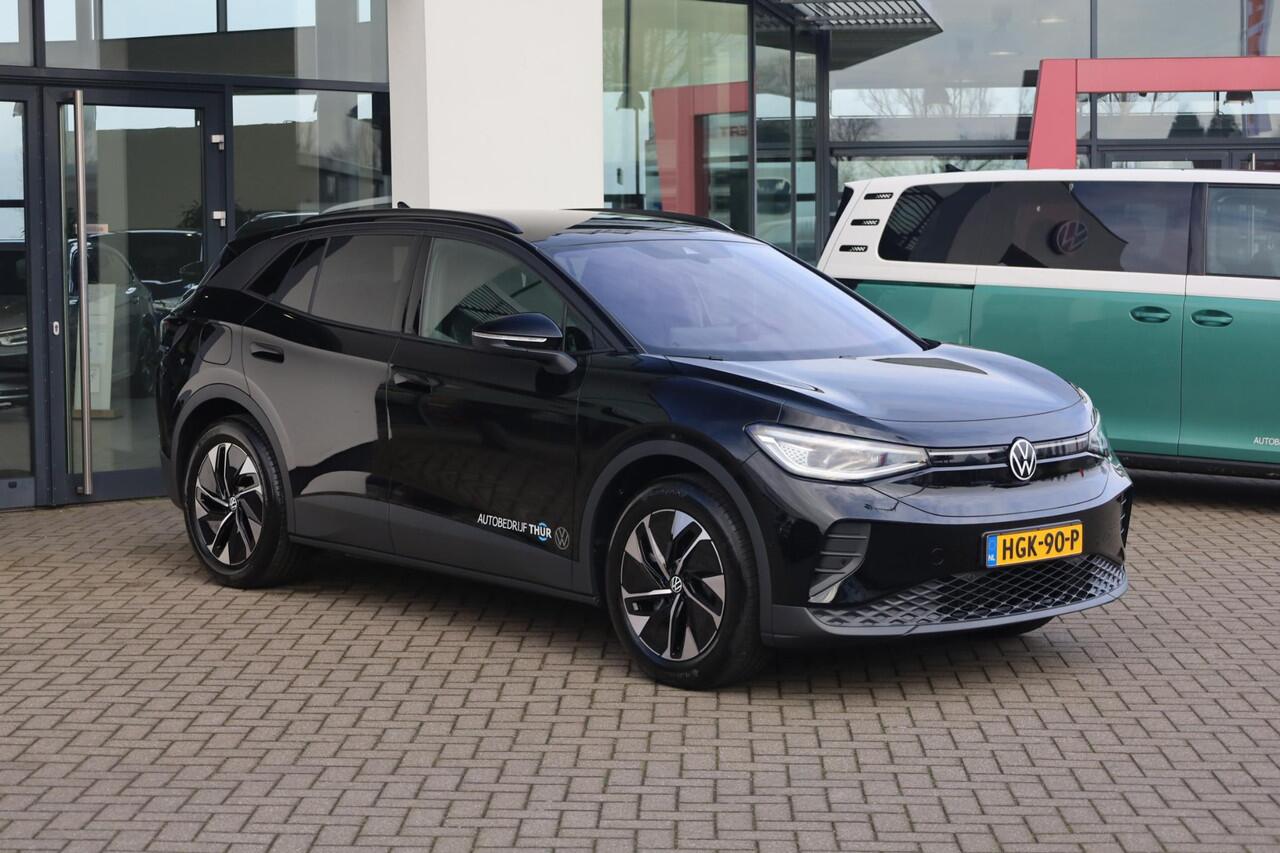 Volkswagen ID.4 Pro Business 77 kWh 286PK / 210kW, LED Matrix (IQ.Lights), keyless entry, achteruitrijcamera (rear view), parkeersensoren voor en achter (pdc), navigatie, Apple Carplay / Android Auto, sfeerverlichting, elektrisch verstel-, verwarm- en inklapbare buitensp
