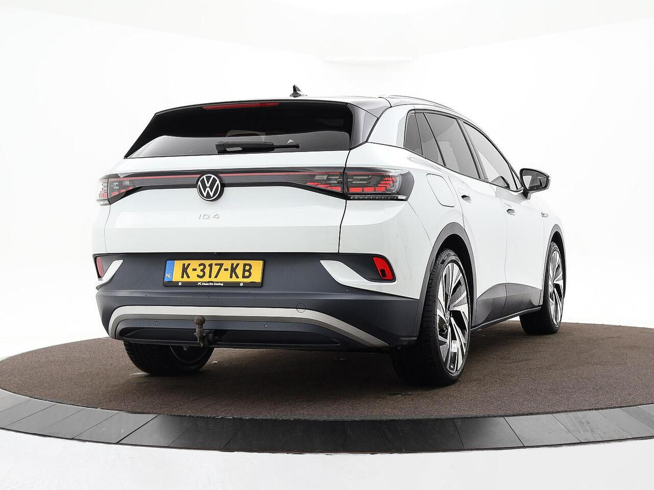 Volkswagen ID.4 204pk Max 77 kWh · Warmtepomp · Panoramadak · 360 Camera · Elek. Trekhaak · Elek. Achterklep · 21'' Inch ·