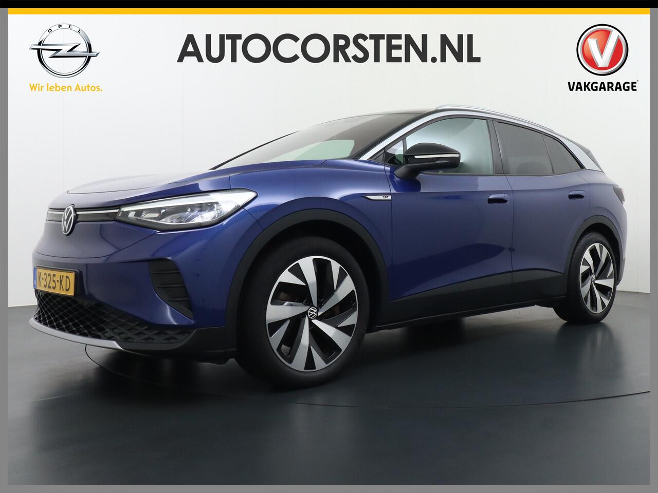 Volkswagen ID.4 First 77kWh Trekhaak Adap.Cruise Camera Pdc Android Auto Apple Carplay Stoelverwarming Navi Ecc Mirrorlink Privacy Glas Lmv Keyless DAB SOH=90% Origineel Nederlandse Auto 1.000KG Trekgewicht