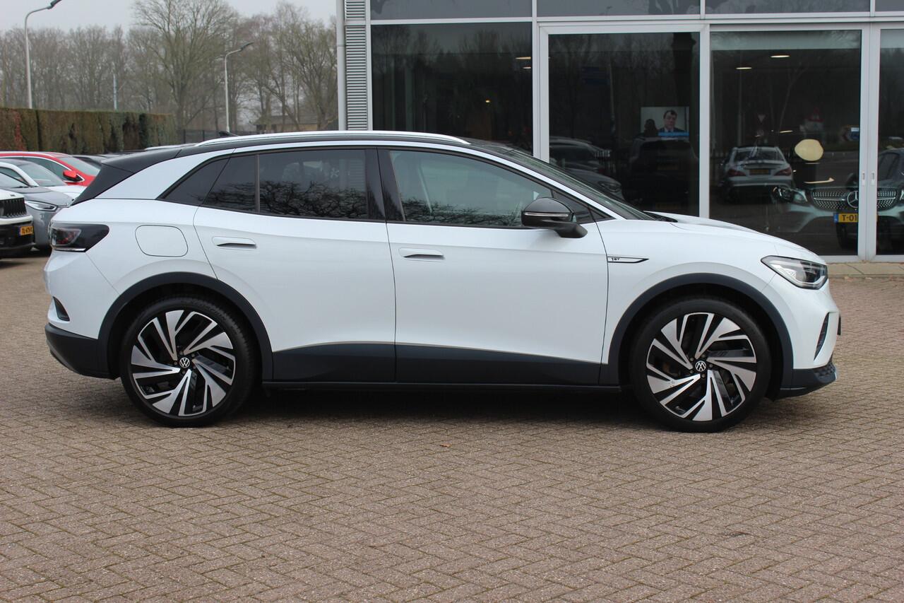 Volkswagen ID.4 Max 77 kWh / SOH 90,1% / Full option! / warmtepomp/ Panoramadak / Camera / Head-up / Keyless / 20'' / ACC / Dodehoek / Elektr. stoelen / Massage / Navigatie / Stuurverwarming