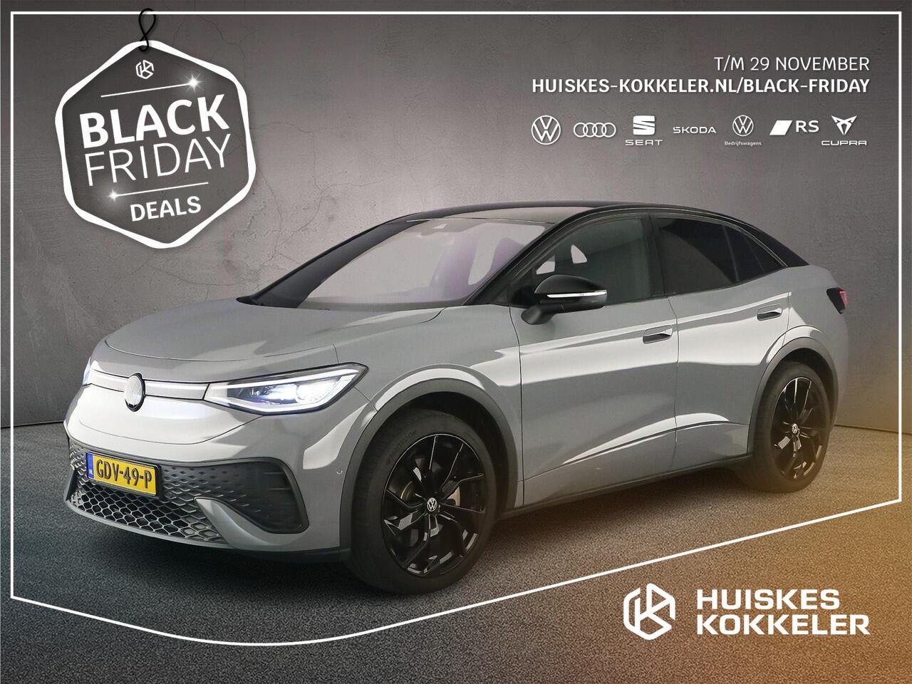 Volkswagen ID.5 Pro Business 286pk Automaat Black Edition, Trekhaak, Adaptive cruise control, Elektrische achterklep, LED matrix koplampen, Navigatie, Stuurwiel verwarmd, Achteruitrijcamera