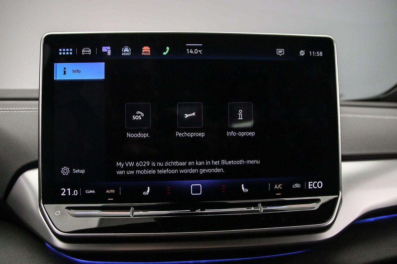 Volkswagen ID.5 Pro Business 286pk Automaat Black Edition, Trekhaak, Adaptive cruise control, Elektrische achterklep, LED matrix koplampen, Navigatie, Stuurwiel verwarmd, Achteruitrijcamera