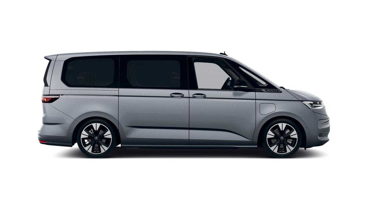 Volkswagen MULTIVAN Bedrijfswagens Bulli L2 1.5 Ehybrid 180kW 245 pk DSG 4 motion | Easy Open Paket Basis | Multifunctionele verschuifbare tafel in passagiersruimte | Navigatiesysteem '' Discover Pro'' | Privacy Plus glas (90%) vanaf B-stijl |