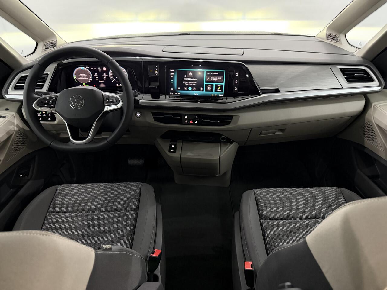 Volkswagen MULTIVAN 1.5 eHybrid L2 Economy Business 4Motion 7p Plug-in Ex btw Pano, Iq light koplampen, Parkeersensoren, Apple carplay, Virtual desk, Cruise control adaptief, Elektrische achterklep, 2 jaar garantie
