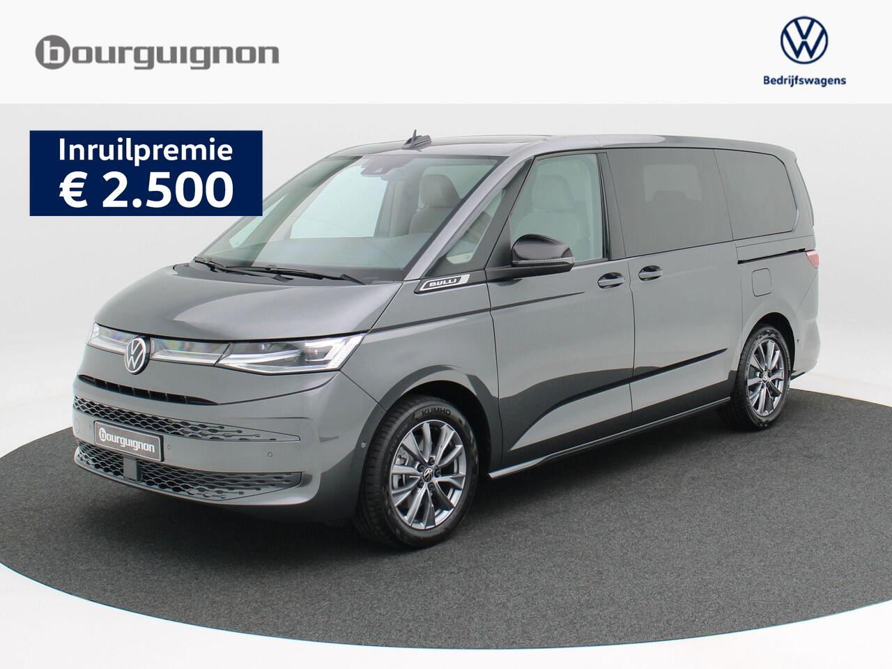 Volkswagen MULTIVAN Bulli Edition L2 1.5 eHybrid 245 PK | Trekhaak | 7 Persoons | Elektrische Achterklep | Adaptieve Cruise | Camera | LED Matrix |