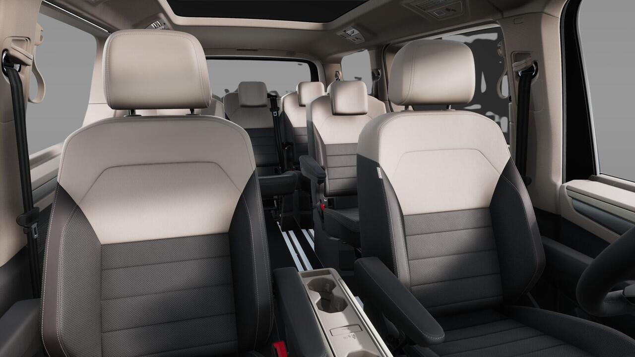 Volkswagen MULTIVAN 1.5 eHybrid L2 Bulli Edition 4Motion Black edition | Gute Nacht pakket | Leder Prijs incl btw/bpm rijklaar