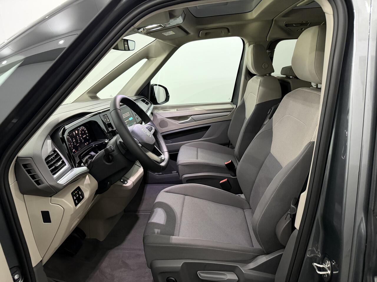 Volkswagen MULTIVAN 1.5 eHybrid L2 Economy Business 4Motion 7p Plug-in Ex btw Pano, Iq light koplampen, Parkeersensoren, Apple carplay, Virtual desk, Cruise control adaptief, Elektrische achterklep, 2 jaar garantie