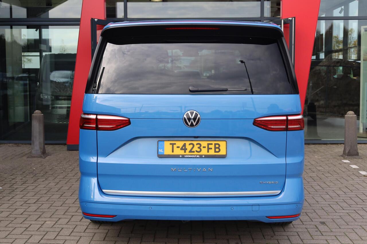 Volkswagen MULTIVAN 1.4 eHybrid L2H1 Style PL ¤1220 p/m* 160KW/217PK Hybride, Harman en Kardon, 6p, elektrische klep met easy open, draadloos laden, adaptief onderstel, veiligheidspakket, side assist, vol leder, elektrisch verstelbare stoelen voor, stoel ventilatie, privacy 