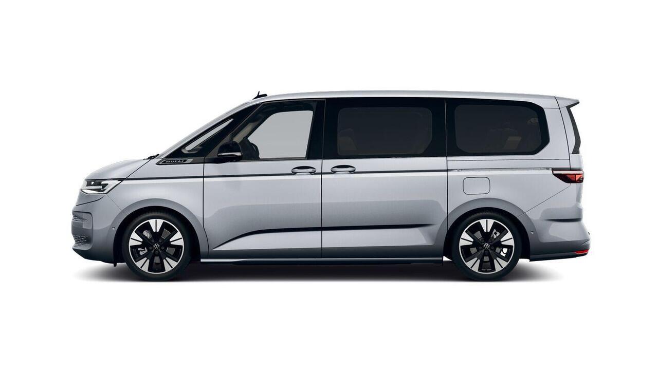 Volkswagen MULTIVAN Bedrijfswagens Bulli L2 1.5 Ehybrid 180kW 245 pk DSG 4 motion | Easy Open Paket Basis | Multifunctionele verschuifbare tafel in passagiersruimte | Navigatiesysteem '' Discover Pro'' | Privacy Plus glas (90%) vanaf B-stijl |
