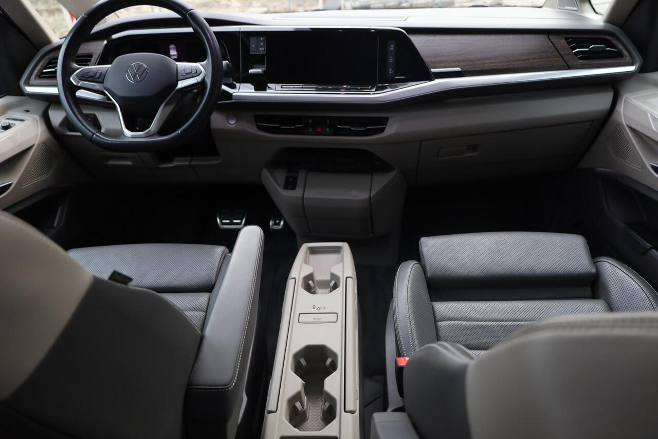 Volkswagen MULTIVAN 1.4 eHybrid L2H1 Style PL ¤1220 p/m* 160KW/217PK Hybride, Harman en Kardon, 6p, elektrische klep met easy open, draadloos laden, adaptief onderstel, veiligheidspakket, side assist, vol leder, elektrisch verstelbare stoelen voor, stoel ventilatie, privacy 