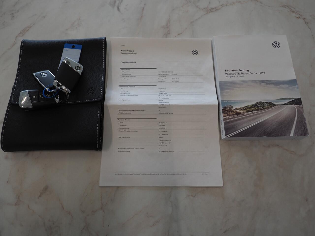 Volkswagen PASSAT Variant 1.4 TSI PHEV GTE R-Line | Panoramadak | Trehaak | Dynaudio | Massage | 360 | Head Up | Keyless