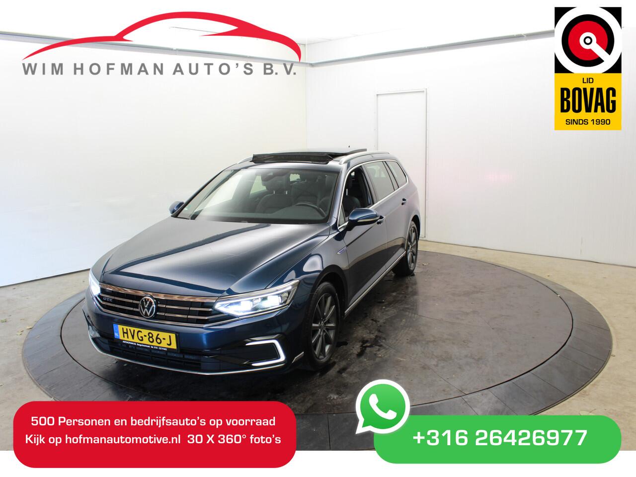 Volkswagen PASSAT GTE Virtual Disc Pro Navi SOH 100% ELTrekh+aklep zwarte hemel vol leder Panodak