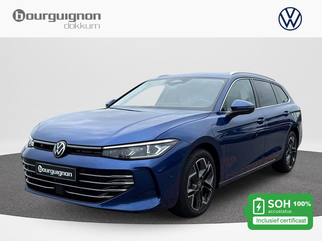 Volkswagen PASSAT Variant 1.5 eHybrid Elegance | Trekhaak | Leder | 18 inch | 150 pk | Automaat | SOH 100% |