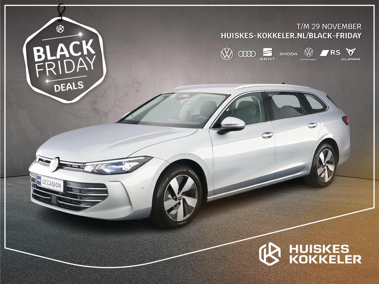 Volkswagen PASSAT Variant Business 1.5 eTSI 150pk DSG Automaat Trekhaak, Adaptive cruise control, Achteruitrijcamera, LED koplampen, Navigatie, Park assist, App connect