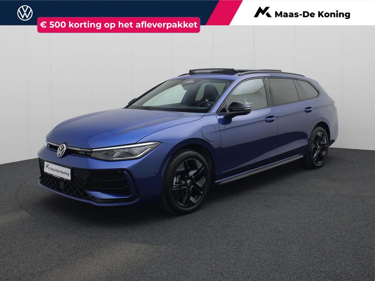 Volkswagen PASSAT Variant 1.5eHybrid 200kW/272PK R-Line Blackstyle DSG · Panoramadak · Trekhaak · Navigatie · 360° Camera · Garantie tot januari 2030 of 100000km