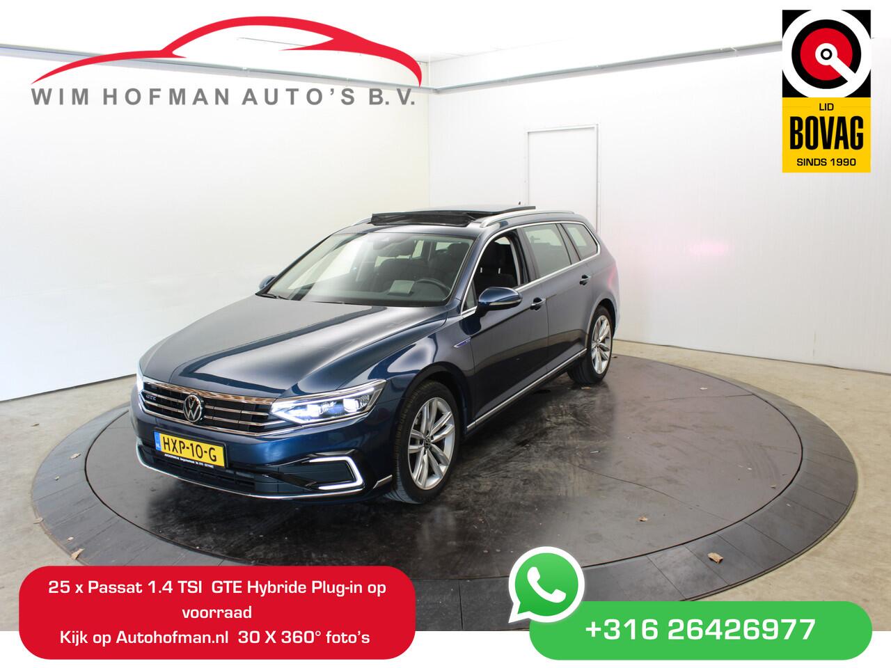 Volkswagen PASSAT GTE Head-up Disp Pano 360°Cam eLTrekh+aKlep Memo-seats Dhoek Det
